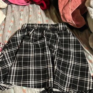 Plaid skirt